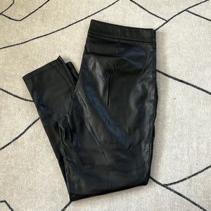 Ann Taylor Faux Leather Pants